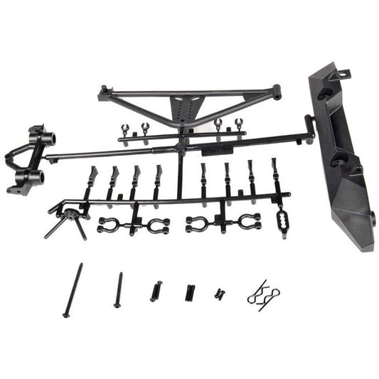 AX80126 RrBumper/TireCarrierSCX10/Poison Spyder/JK by Axial