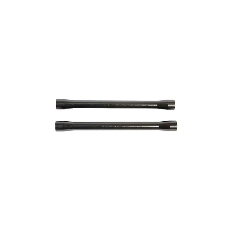 Axial AX31419 Threaded Alum Link 7.5x80mm Gray (2)