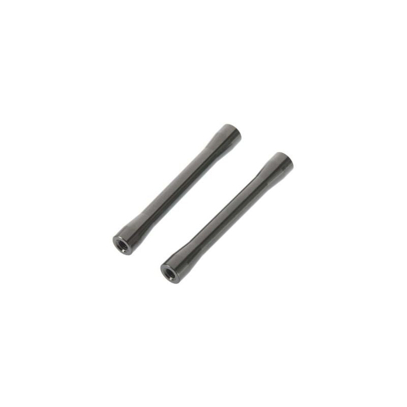 AX31423 Threaded Alum Link 7.5x56.5mm Gray (2) by Axial