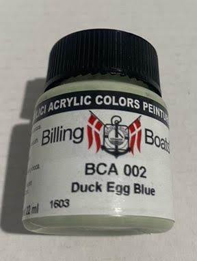 Billing Boats xxBottle Acryl: Duck Egg Blue