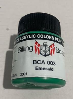 Billing Boats Bottle Acryl: Emerald 22ml