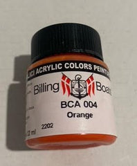 Billing Boats Bottle Acryl: Orange 22ml