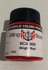 Billing Boats Bottle Acryl: Bright Red