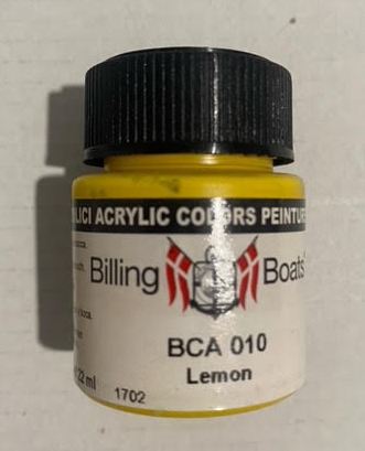 Billing Boats Bottle Acryl: Matt Lemon