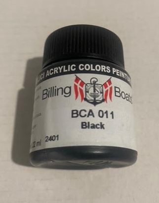 Billing Boats xxBottle Acryl: Black 22ml