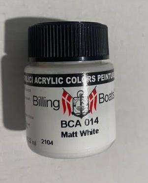 Billing Boats xxBottle Acryl: Matt White