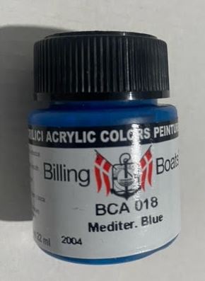 Billing Boats Bottle Acryl:MediteranenBlue