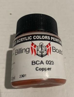 Billing Boats xxBottle Acryl: Copper 22ml