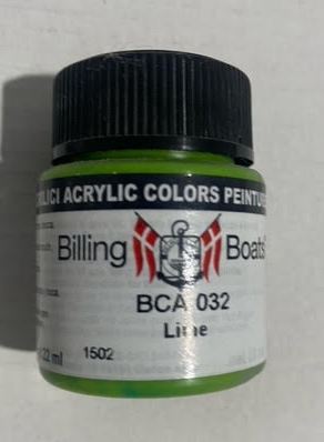 Billing Boats xxBottle Acryl: Lime 22ml