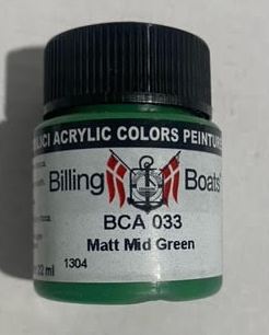 Billing Boats xxBottle Acryl: Matt Mid Green