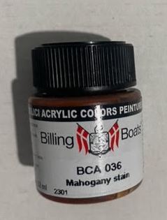 Billing Boats Bottle Acryl: Mahogany Stain