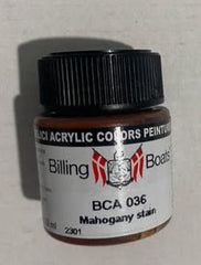 Billing Boats Bottle Acryl: Mahogany Stain