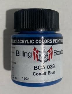 Billing Boats Bottle Acryl: CobaltBlue22ml