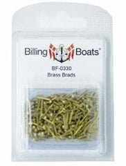 Billing Boats Brass Brads 10mm(250 approx)