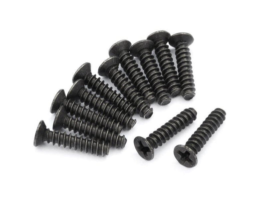 Blackzon C-sunk ST Screws KBH 2.6x12