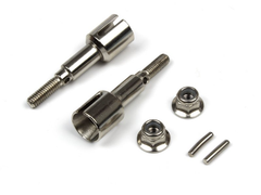 Blackzon Smyter RR Wheel Axles Steel(2)