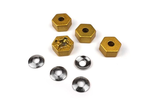 Blackzon Slyder Metal 12mm Hex Hub Set