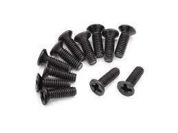 Blackzon C-sunk Screws KM 2.5x8