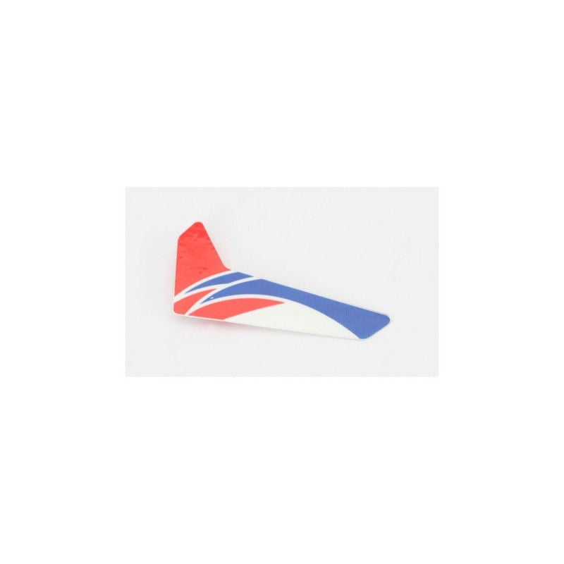 Blade Red Vertical Fin with Decal: mCP X