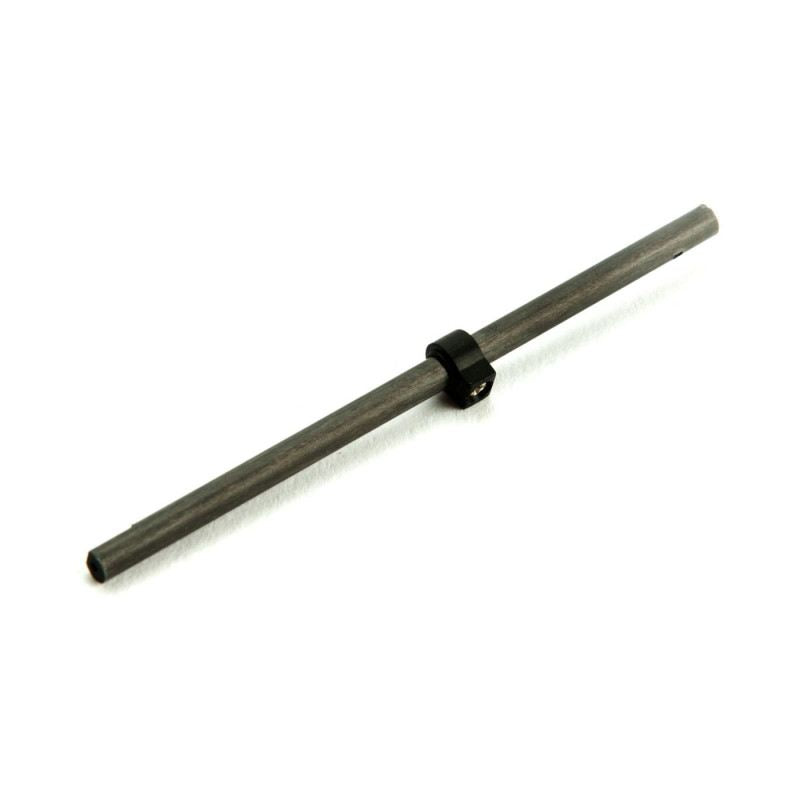 Blade Carbon Fiber Main Shaft w/Collar & Hdwe: mCP X BL