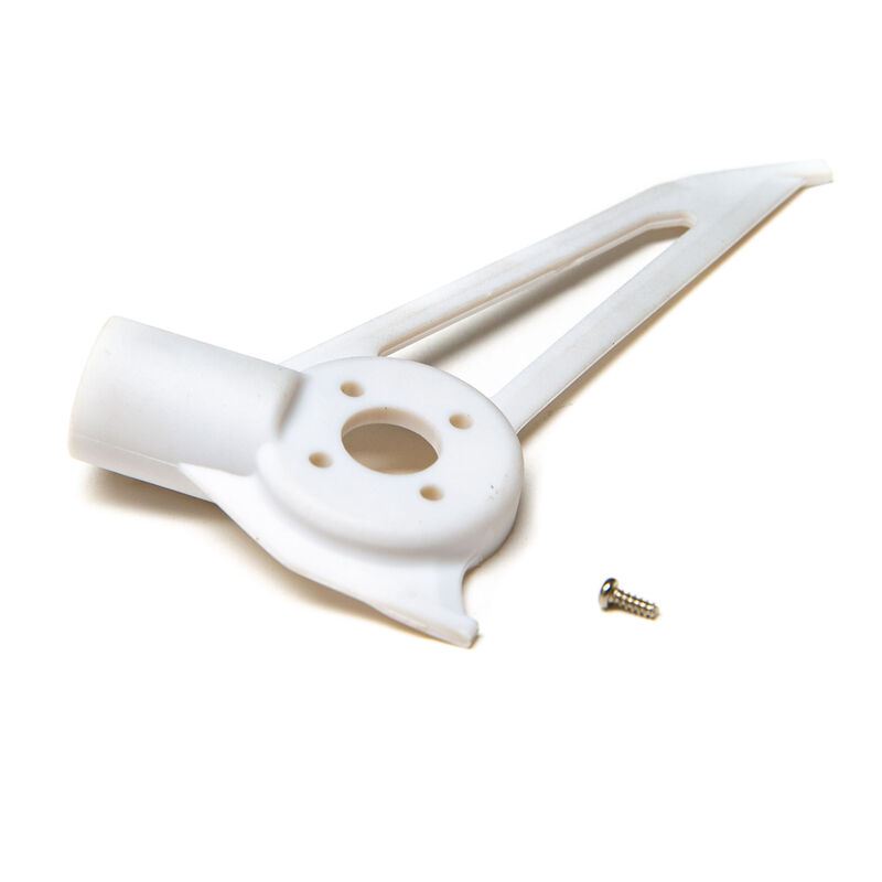 Vertical Tail Fin/Motor Mount (White): 150 S by Blade