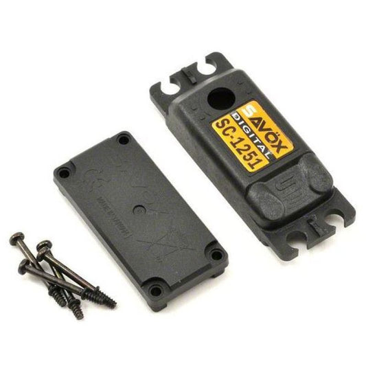 Savox CASE-SC1251MG. Top and bottom with 4 screws and 1 silicon seal for bottom