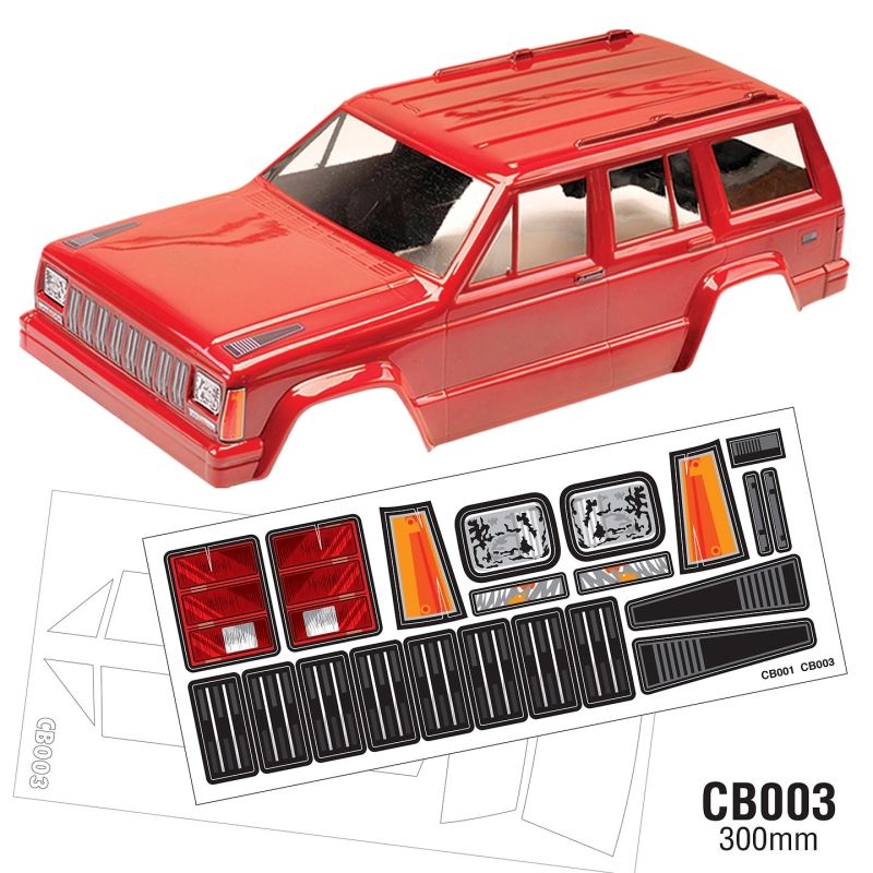 Team C 1/10 Crawler Body WB 300mm