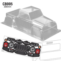 Team C 1/10 Crawler Body WB 300mm Width 210mm