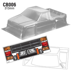Team C 1/10 Crawler Body WB 313mm Width 210mm