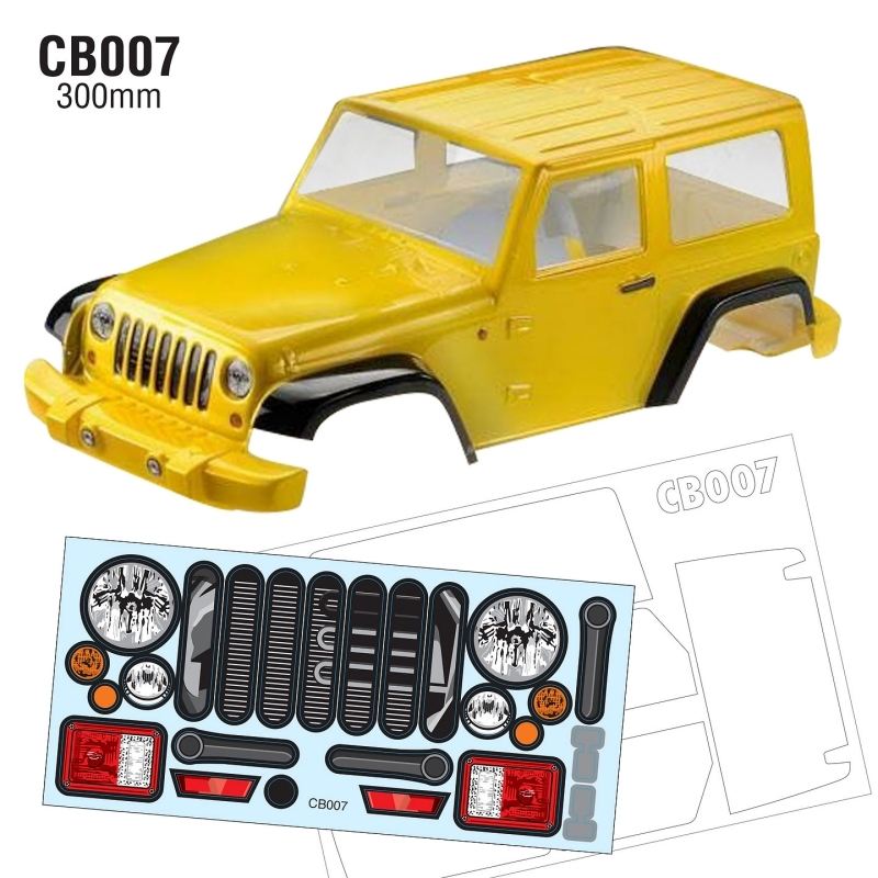 Team C 1/10 Crawler Body WB 300mm