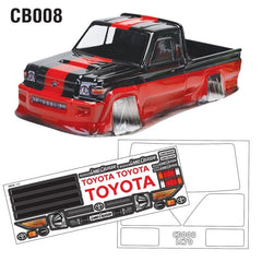 Team C 1/10 Crawler Body Clear LC70 Land Cruiser  WB 313mm