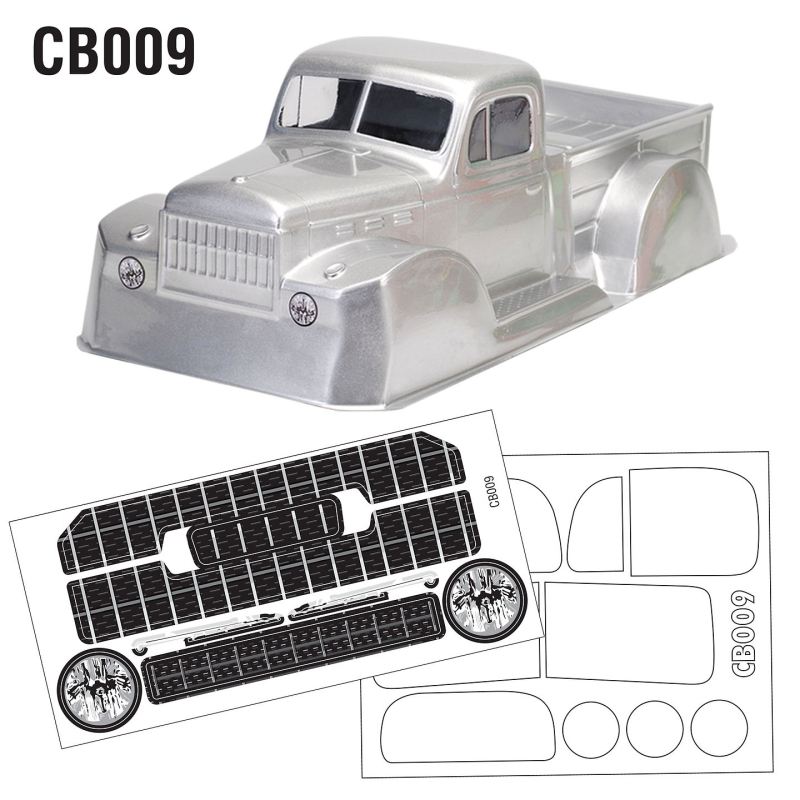 Team C 1/10 Crawler Body WB 313mm Width 220mm