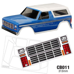Team C 1/10 Crawler Body WB 313mm Width 220mm