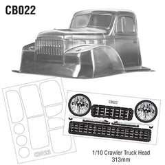 Team C 1/10 Crawler Truck Head, WB 313mm Width 220mm