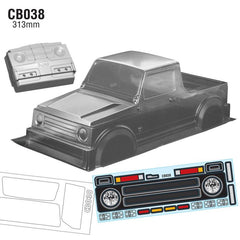 Team C 1/10 Sumo Crawler Body, 313mm
