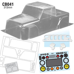 Team C 1/10 JP1 Crawler Body WB 313mm Width 210mm