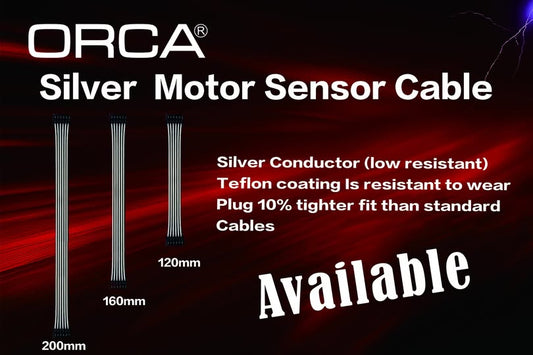 Teflon Silver Sensor wire 160mm by ORCA