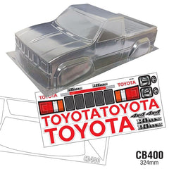 Team C 1/10 Toyota Hilux Crawler Body WB 324mm Width 240mm