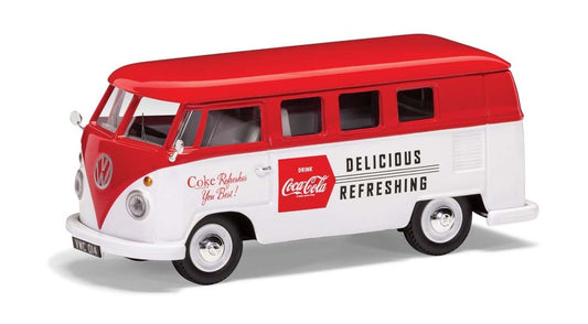 Corgi 1/43 CocaCola VW Camper Late