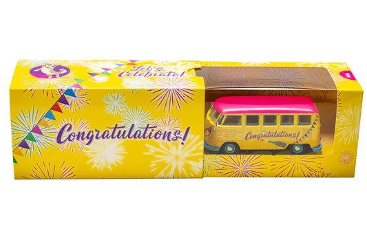 Corgi 1/43 VW Camper:Congratulatio