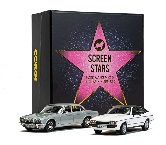 Corgi 1/43 S/Str Ford Cpri,JaguarXJ6