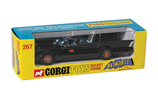 Corgi 66 Batmobile w/ Batman&Robin