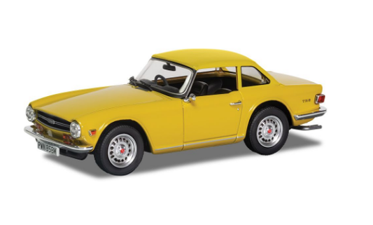 Corgi 1/43 Triumph TR6 Hardtop Yllw