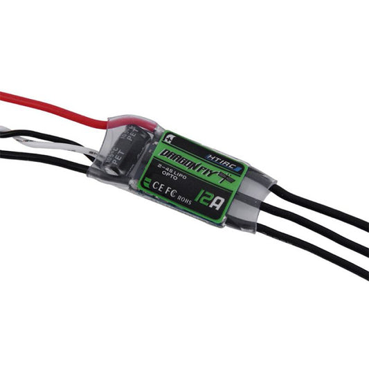HTIRC #D-Mini-12A Dragonfly 12A. Multi Rotor ESC. Burst 12/15A 2-4LiPo 5-12NC -