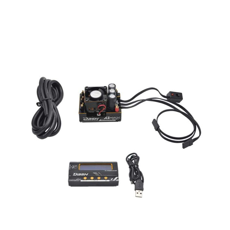 ArrowMax DASH AI MAX 1/8 220Amp Competition ESC for 1/8th Buggy or Monster Truck
