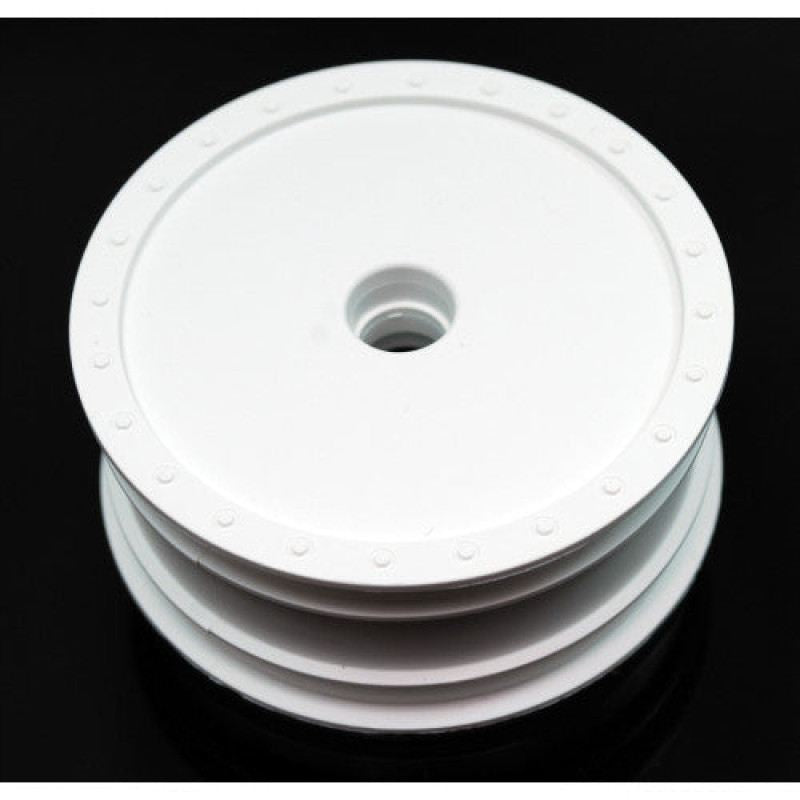 DE Racing Borrego Wheels for Associated B4 / Customworks / Front / WHITE / 4Pcs