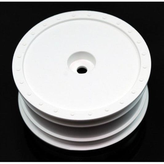 DE Racing Borrego Wheels for Associated B6 / Kyosho RB6/22X/ Front / WHITE / 4Pc