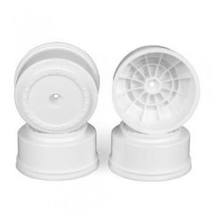 DE Racing Borrego SC Wheels for Associated SC5M-SC10-ProSC/+3mm/WHITE/4pcs 2.2/3