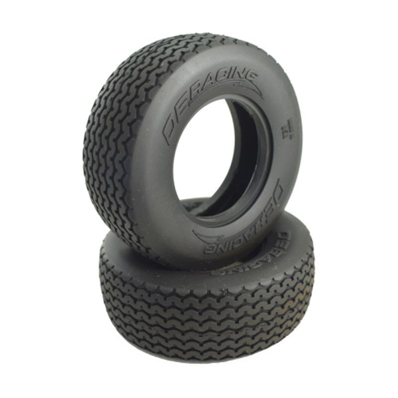DE Racing G6T SC Oval Tyre / D30 Compound / With Inserts / 2Pcs. 2.2/3.0in