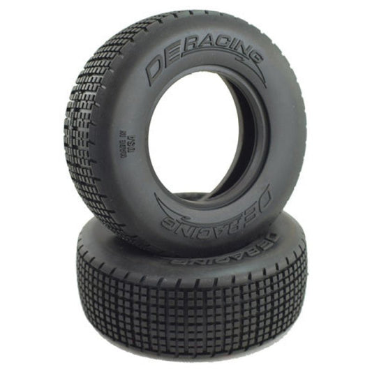 DE Racing Regulator Late Model Rear Tyres / D40 Compound / With Inserts 1.7/2.2i